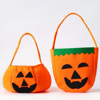 In-stock New Gift Halloween Non-Woven  Tote Bag for Candy and Pumpkin