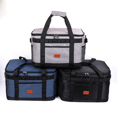 42L Large Capacity Insulation Bag Outdoor Camping Ice Pack Foldable Storage Picnic Cooler Bag