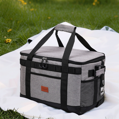 42L Large Capacity Insulation Bag Outdoor Camping Ice Pack Foldable Storage Picnic Cooler Bag