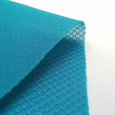 Hexagonal Sandwich Mesh 2.0mm Thickness with Polyester Interwoven Yarns - Airflow Optimized for Ergonomic Chair/Backpack Panels