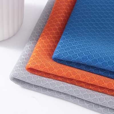 Hexagonal Sandwich Mesh 2.0mm Thickness with Polyester Interwoven Yarns - Airflow Optimized for Ergonomic Chair/Backpack Panels