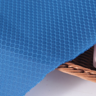Hexagonal Sandwich Mesh 2.0mm Thickness with Polyester Interwoven Yarns - Airflow Optimized for Ergonomic Chair/Backpack Panels