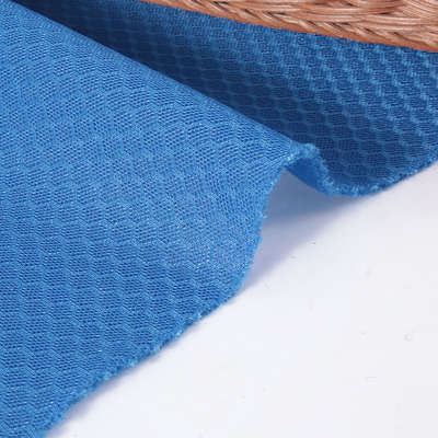 Hexagonal Sandwich Mesh 2.0mm Thickness with Polyester Interwoven Yarns - Airflow Optimized for Ergonomic Chair/Backpack Panels