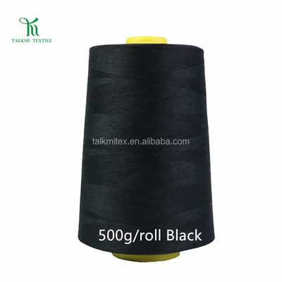 40S/2 20S/3 Medium Thick Polyester Thread for Luggage Clothing Flatbed Quilted Pagoda Thread 100% Polyester Raw for Weaving