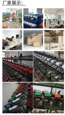40S/2 20S/3 Medium Thick Polyester Thread for Luggage Clothing Flatbed Quilted Pagoda Thread 100% Polyester Raw for Weaving