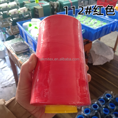 40S/2 20S/3 Medium Thick Polyester Thread for Luggage Clothing Flatbed Quilted Pagoda Thread 100% Polyester Raw for Weaving