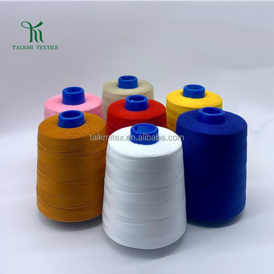 20S/2 100% Polyester Melange Yarn Raw Pattern Medium Thick Thread for Weaving High-Speed Flatbed Baota Line for Luggage Denim