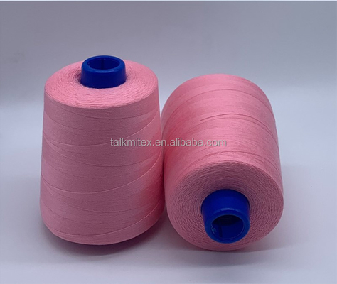 20S/2 100% Polyester Melange Yarn Raw Pattern Medium Thick Thread for Weaving High-Speed Flatbed Baota Line for Luggage Denim