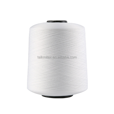 500g 150D/48F Melange Polyester Yarn Low Elastic Edge Protection for Clothing Lock for Weaving Black White Silk Code Edge Line