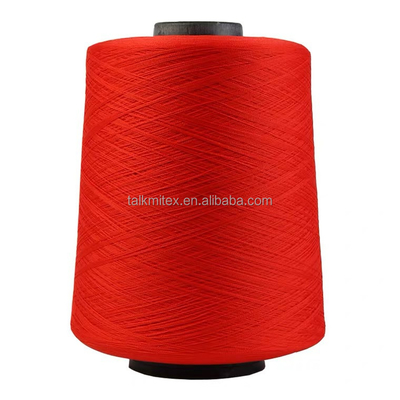 500g 150D/48F Melange Polyester Yarn Low Elastic Edge Protection for Clothing Lock for Weaving Black White Silk Code Edge Line
