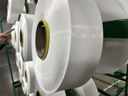 Customized 100% Polyester POY FDY DTY Melange Yarn Raw Pattern for Weaving