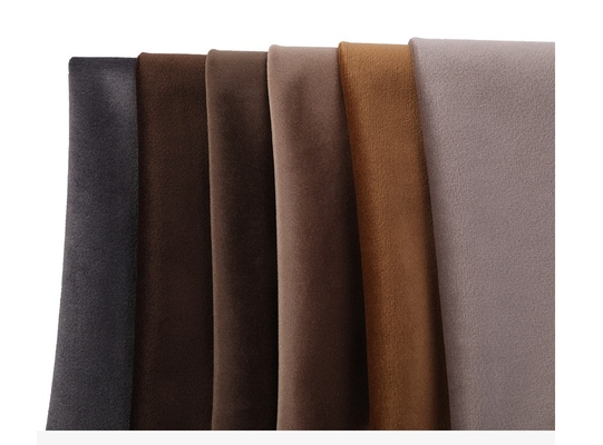 Plain Holland Velvet Home Textile High Density Waterproof Dutch Velvet Sofa Fabric for Furniture