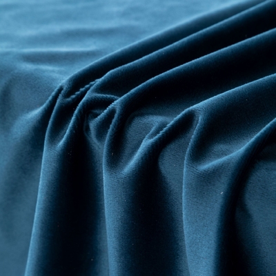 Factory Direct 210gsm Embossed Upholstery Corduroy Holland Velvet Fabric Plain Style Tricot Knitted Colorful for Sofa Cushion