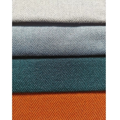 Jiaxing Factory  Velvet Sofa Fabric Metallic Jacquard Fabric Upholstery Fabric Herringbone Velvet