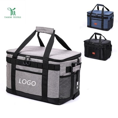 42L Large Capacity Insulation Bag Outdoor Camping Ice Pack Foldable Storage Picnic Cooler Bag